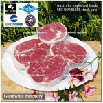 Lamb LEG BONELESS frozen Australia MIDFIELD half cut +/- 1.5kg (price/kg)